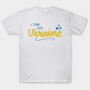 I stand with Ukraine T-Shirt